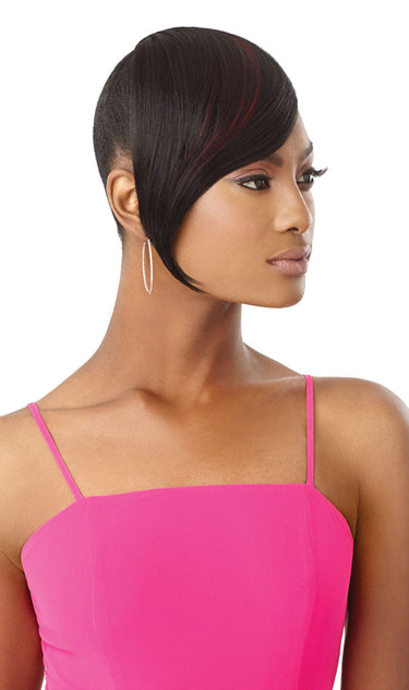 OUTRE PRETTY QUICK BANG SLEEK SWOOPED BANG, SIDE